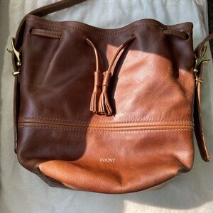 Fount Coventry Bucket Bag - Hazelnut